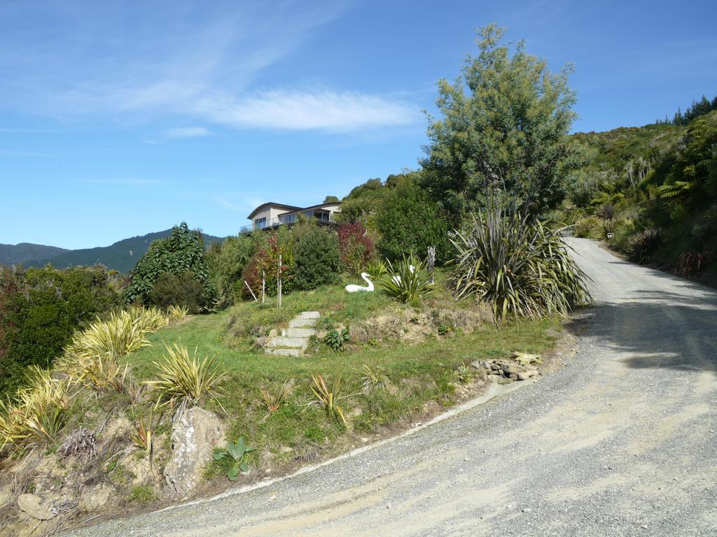 Okiwa Bay Lodge Picton Esterno foto